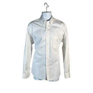 Izod Men's Classic Cream Dress Shirt